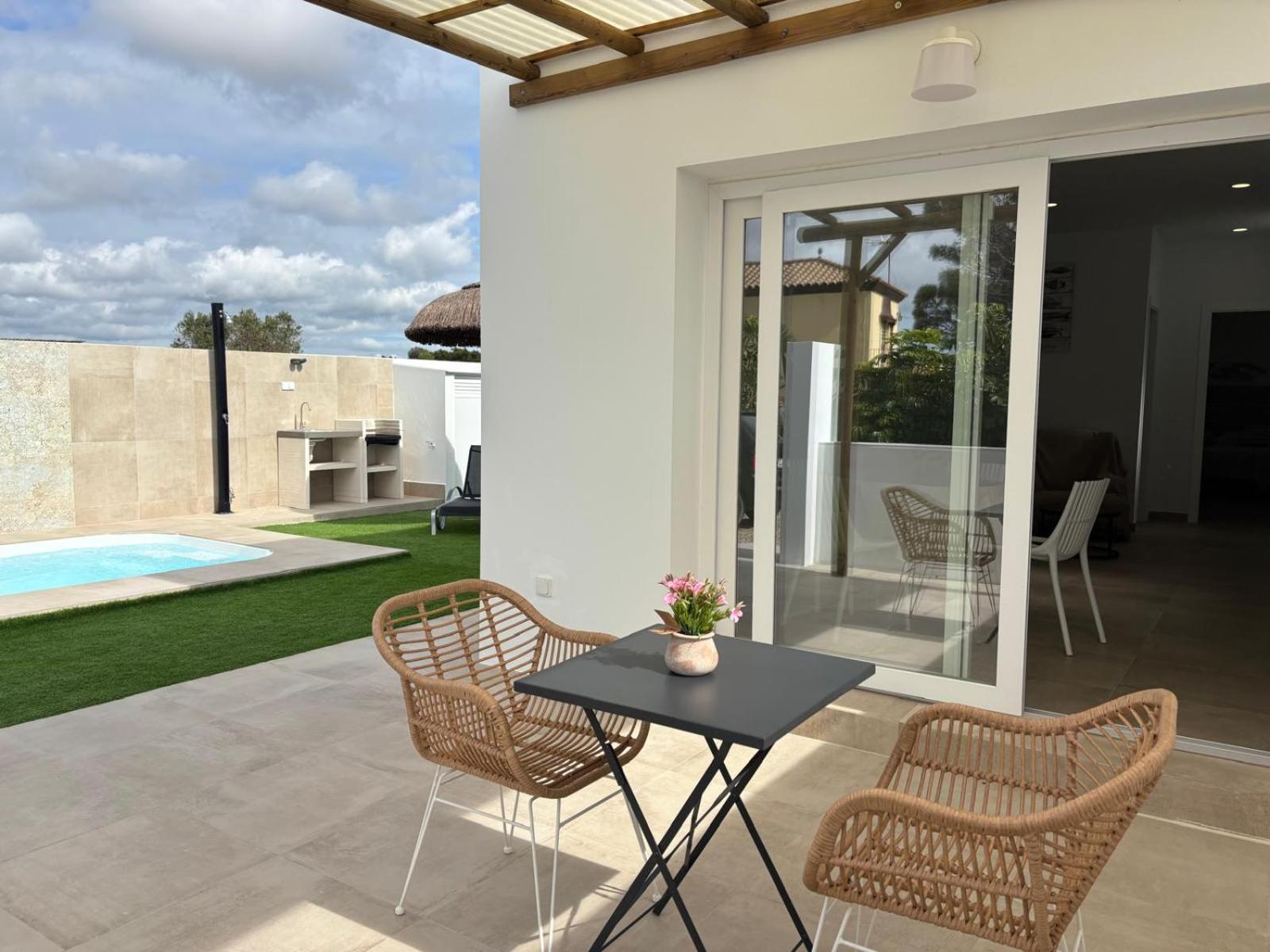 Villa Florida Conil De La Frontera Exterior foto